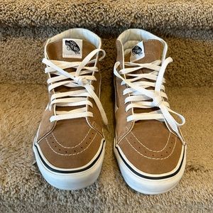 Men’s Vans Hi Top Tan Suede